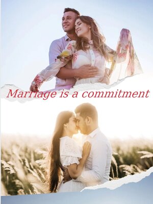 cover image of Marriage is a lifelong commitment